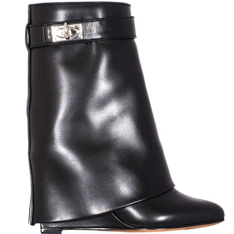 stivali givenchy shark|givenchy shark lock boots women.